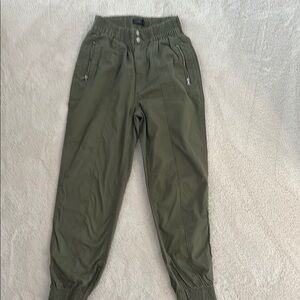 Abercrombie & Fitch Olive Green Jogger Pants sz XS